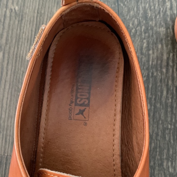Pikolinos Calabria oxfords. Size 41. Fun orange color! - Picture 2 of 4
